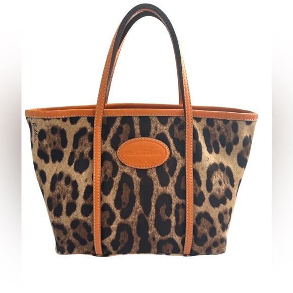 Dolce & Gabbana Handbags - Dolce & Gabbana Animal Print Tote